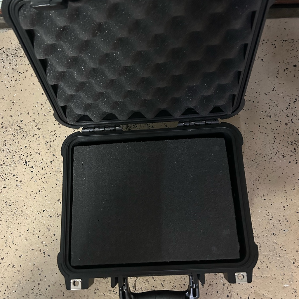 Black Hard Shell Carrying Case